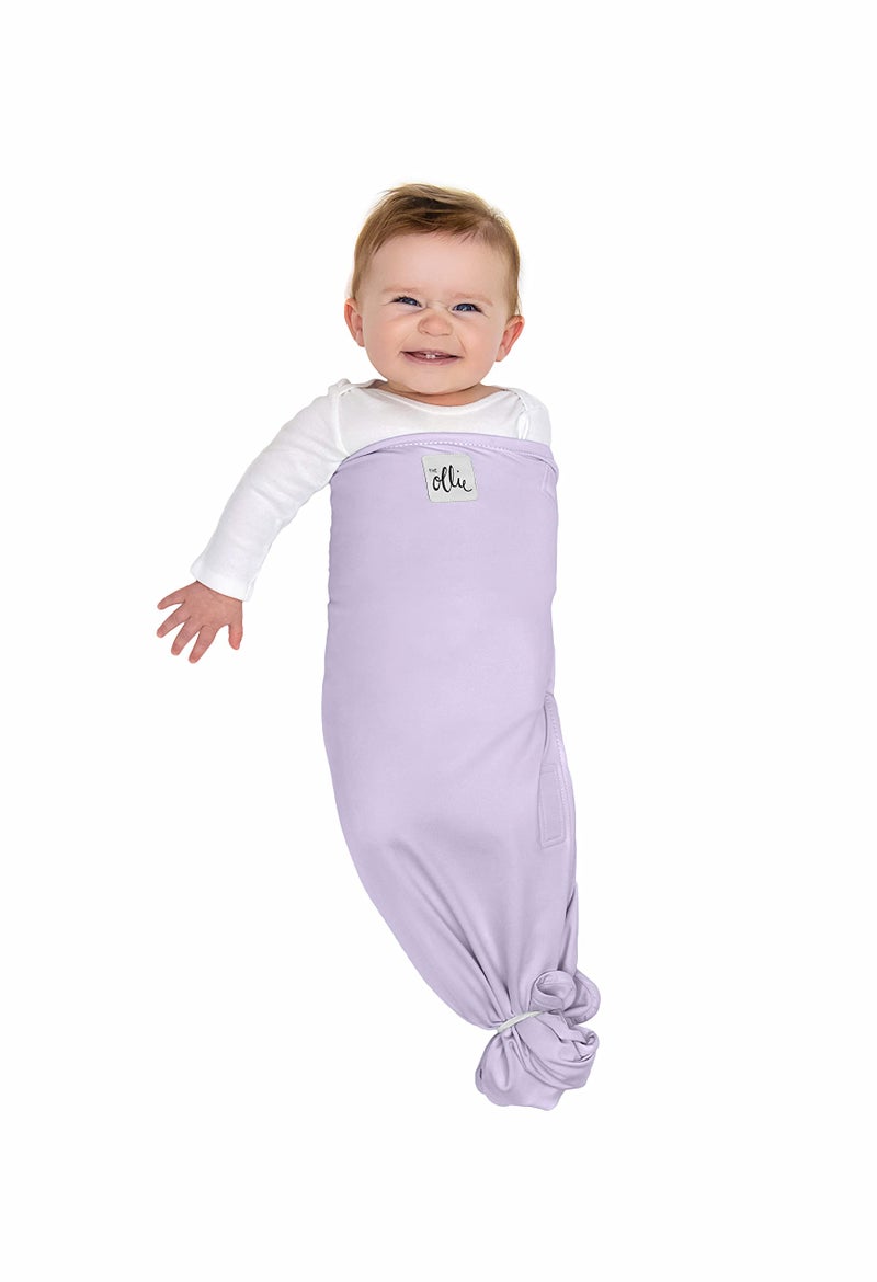 The Ollie Swaddle - Adjustable Baby Swaddle for Newborns | Pediatrician-Approved for Safe Sleep | Easy Closure | Arms-Out | Lightweight, Machine-Washable | Easy Diaper Access - Image 3